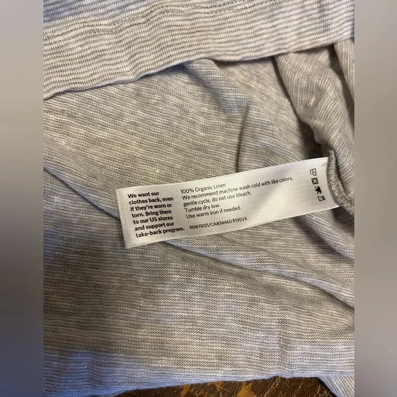 Sigrid Olsen 100% Organic Linen - Picture 7 of 9